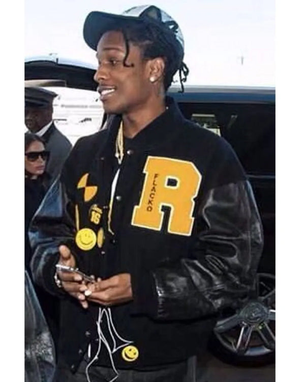 ASAP Rocky Flacko Testing in Progress Varsity Jacket