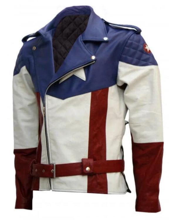 Avenger Hot Version Captain America Leather Jacket