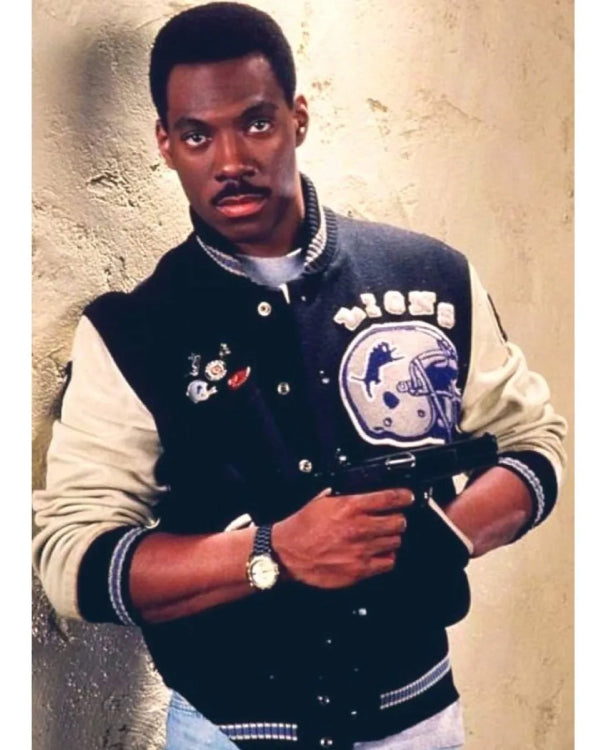 Axel Foley Beverly Hills Cop Letterman Jacket