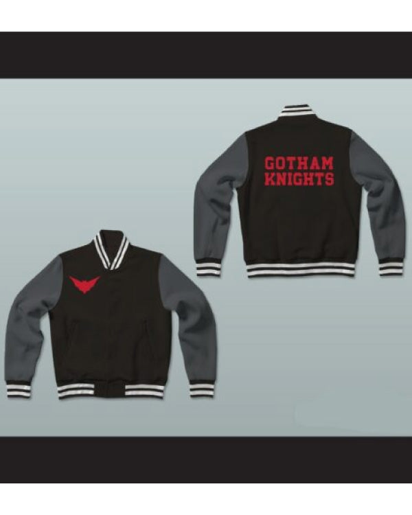 Batwoman Gotham Knights High School Varsity Bat Logo Jacket