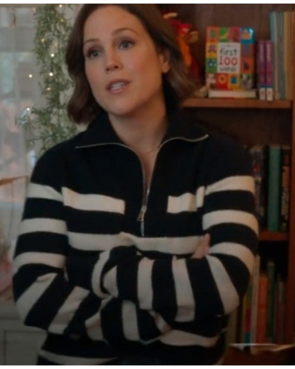 Blind Date Book Club 2024 Erin Krakow Striped Sweater