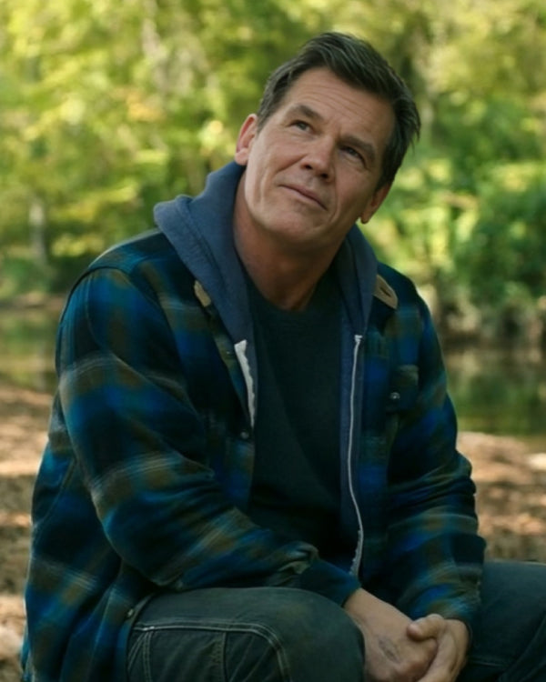 Brothers 2024 Josh Brolin Josh Plaid Jacket