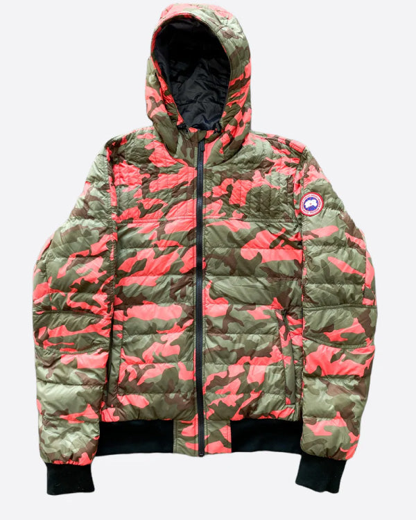 Canada Goose Fire Bud Camo Cabri Hoodie Men's Jacket