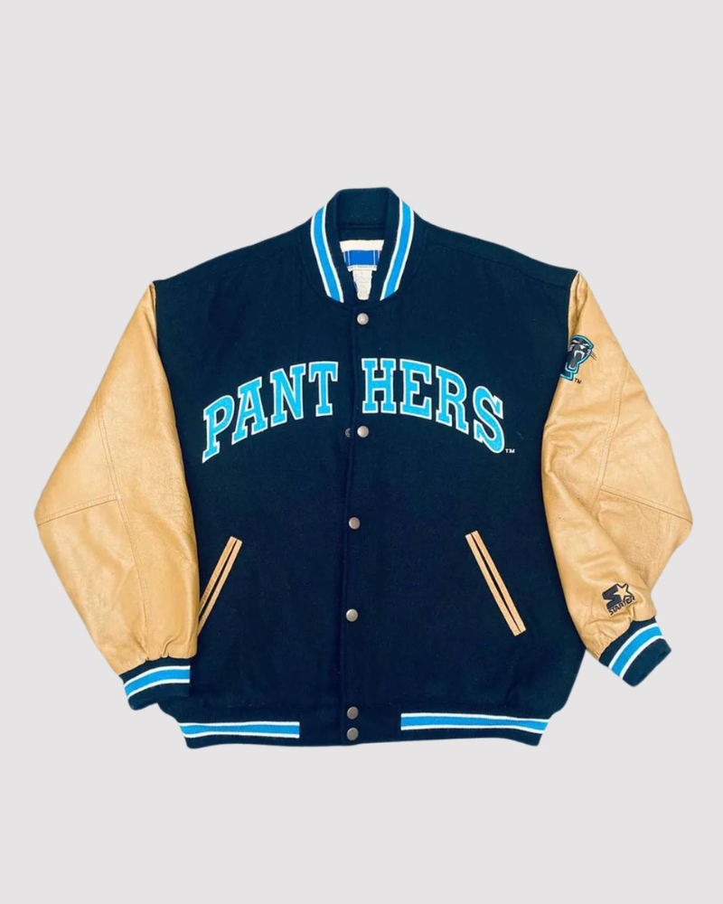 Carolina Panthers Starter 90’s Varsity Jacket