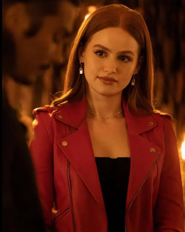 Cheryl Blossom Riverdale S06 Red Leather Jacket