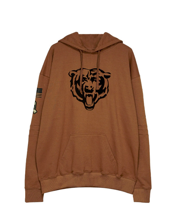 Chicago Bears Salute To Service Club Hoodie