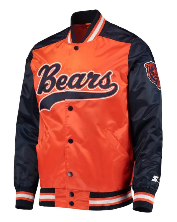 Chicago Bears The Tradition II Team Full-Snap Jacket