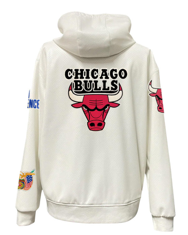 Chicago Bulls Lightweight Vegan Zip-up Hooded Jacket