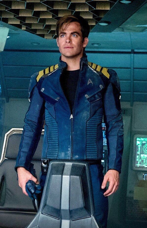 Chris Pine Star Trek Beyond Blue Uniform Jacket