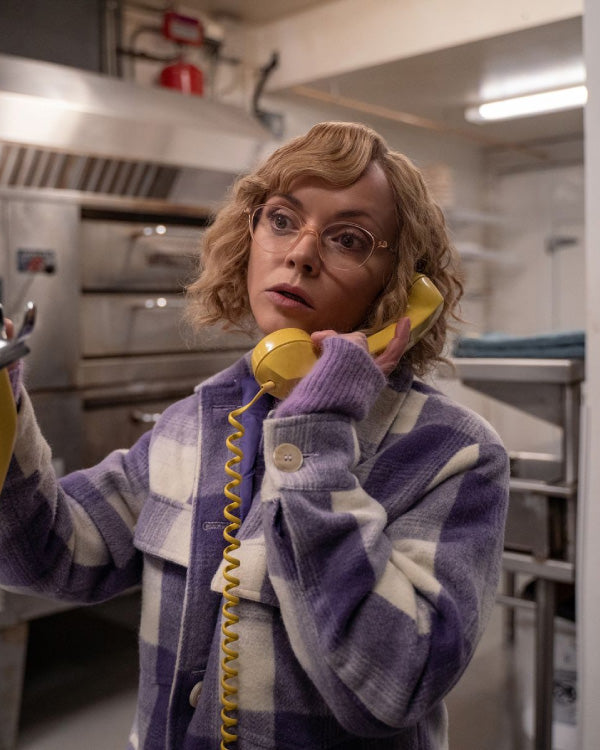 Christina Ricci Yellowjackets Season 3 Purple Coat