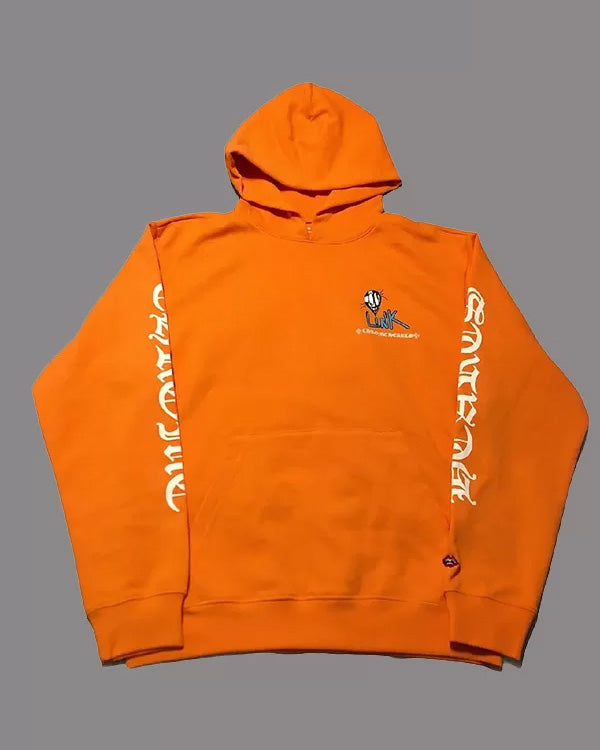 Chrome Hearts Matty Boy Link & Build Hoodie – Orange