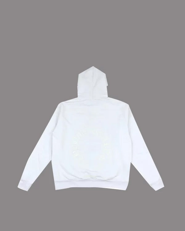 Chrome Hearts White Glow In The Dark Horseshoe Hoodie