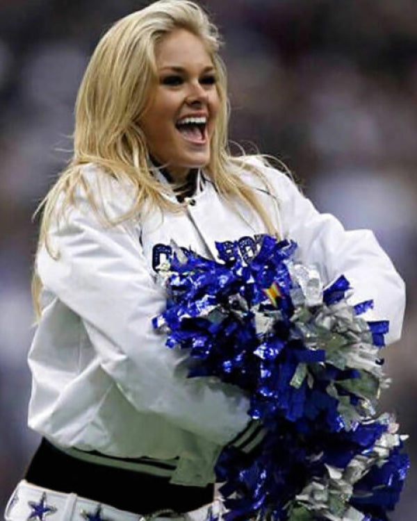 Cowboys Cheerleaders White Jacket