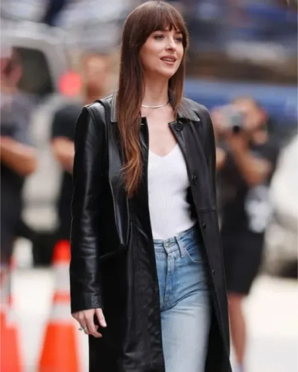 Dakota Johnson Materialists 2024 Coat