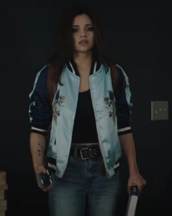 Dead Money Chloe Blue Varsity Jacket