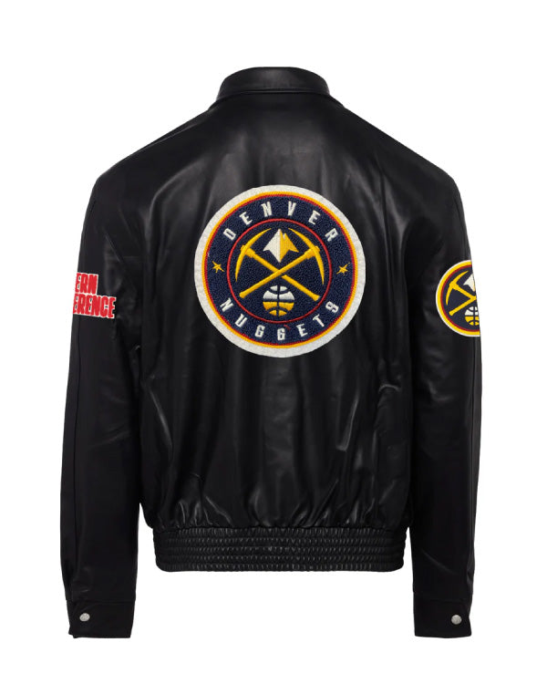 Denver Nuggets Full Black Jacket