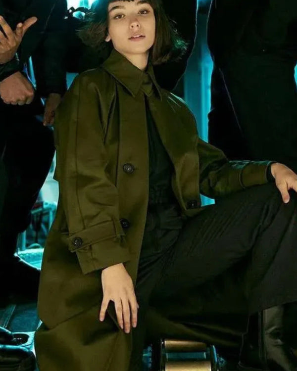 Diana Cavalieri Citadel Diana Green Trench Coat