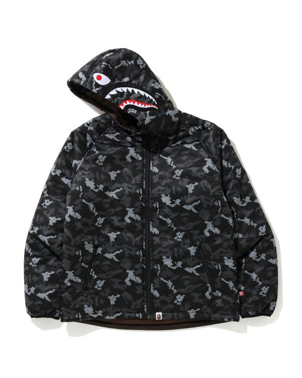 Digital Camo Shark padded jacket