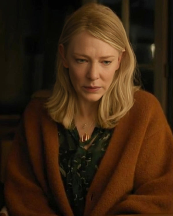 Disclaimer 2024 Cate Blanchett Brown Cardigan