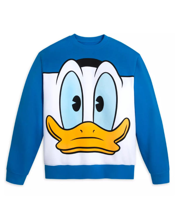 Donald Duck Pullover Sweatshirt