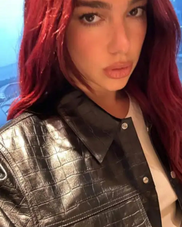 Dua Lipa Leather Jacket