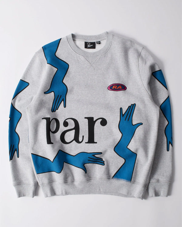 Early Grab Crew Neck Sweatshirt Heather Grey