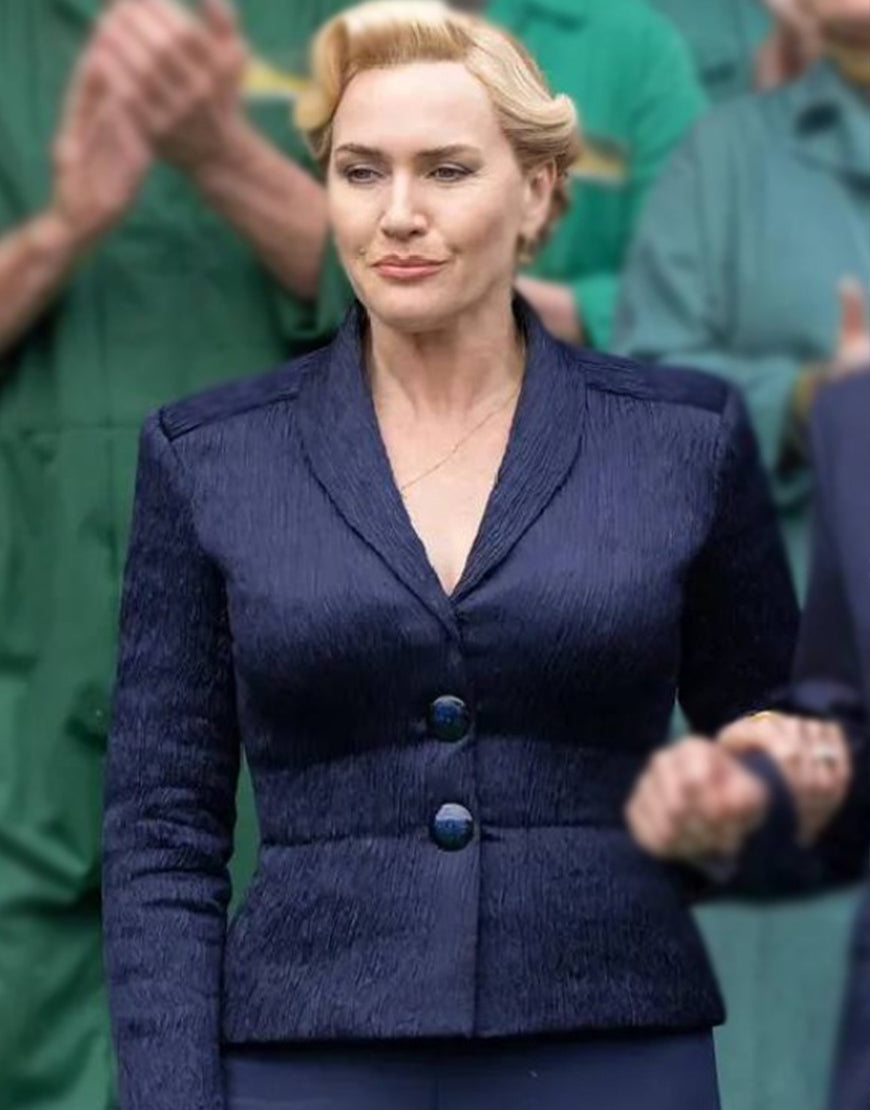 The Regime 2024 Kate Winslet Blue Blazer