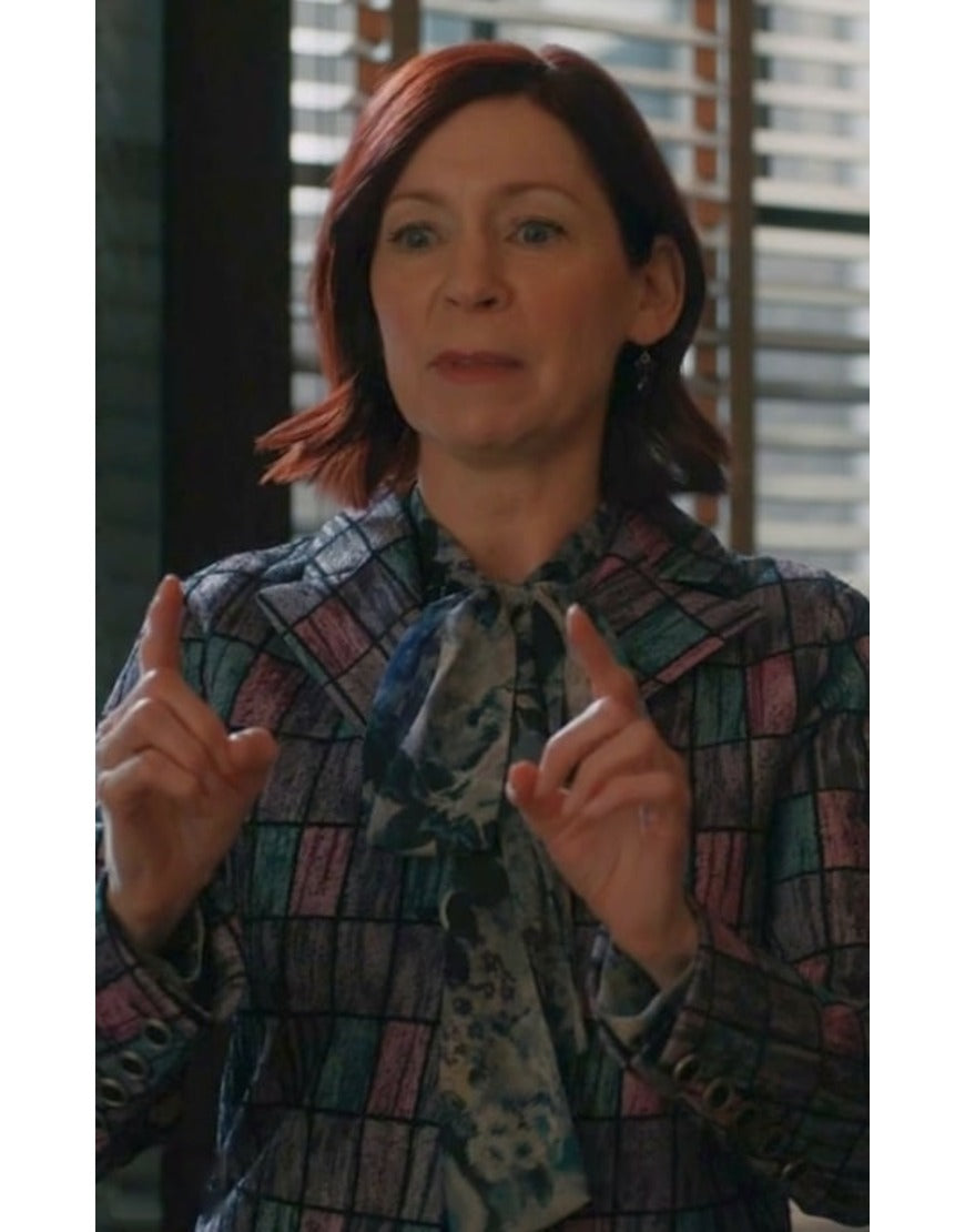 Elsbeth 2024 Carrie Preston Geometric Jacket