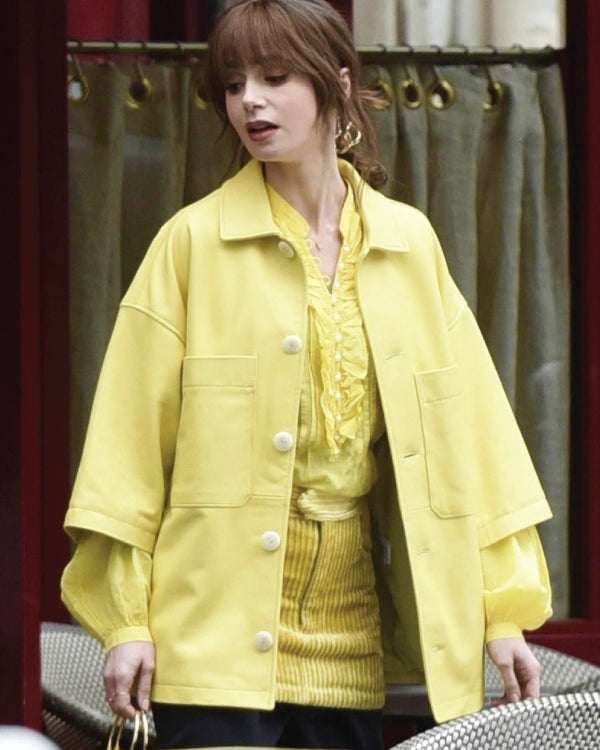 Emily In Paris Season 4 Yellow Jacket