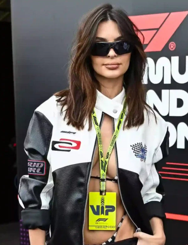 Emily Ratajkowski F1 Monaco Grand Prix Jacket