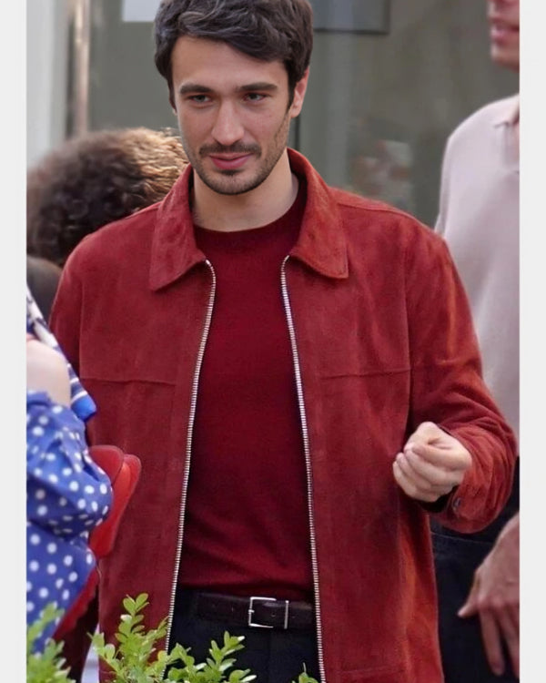 Eugenio Franceschini Emily In Paris S04 Red Jacket