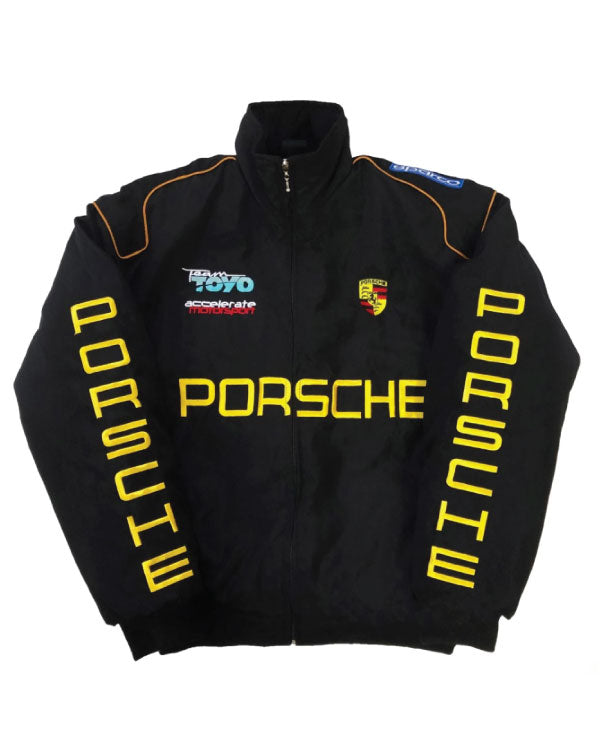 F1 Porsche Black Jacket