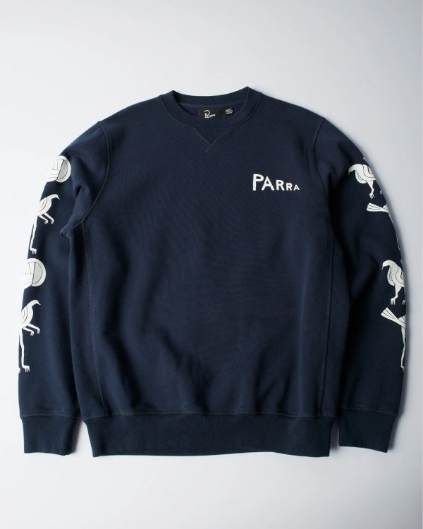 Fancy Pigeon Crew Neck Sweatshirt Midnight Blue