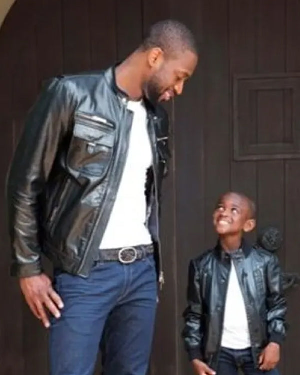 Father and Son Leather Jacket