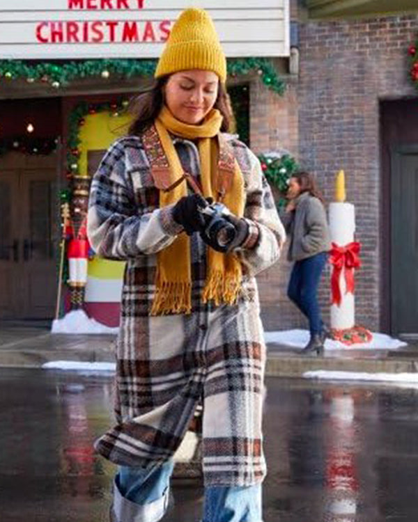 Friends & Family Christmas 2023 Humberly Gonzalez Plaid Coat