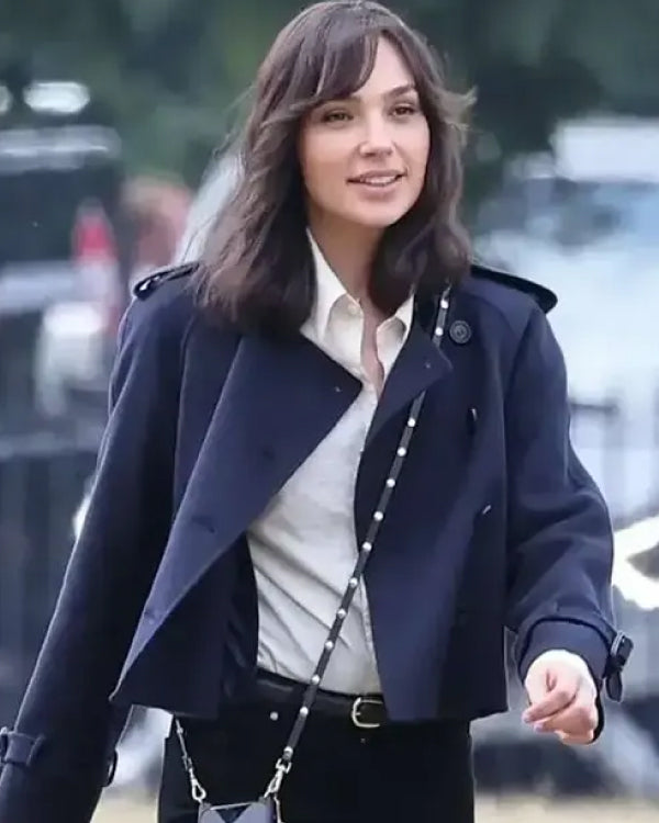 Gal Gadot Heart of Stone Blue Jacket