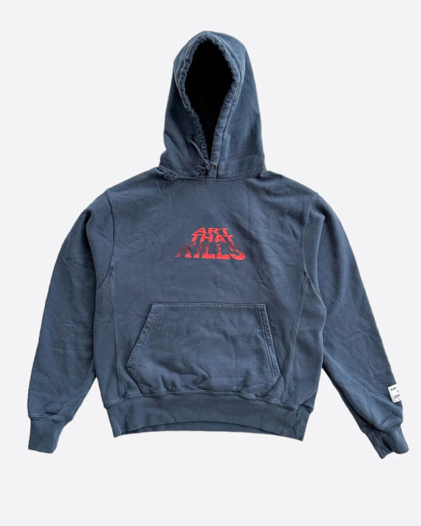 Gallery Dept Navy & Red Art That Kills Hoodie