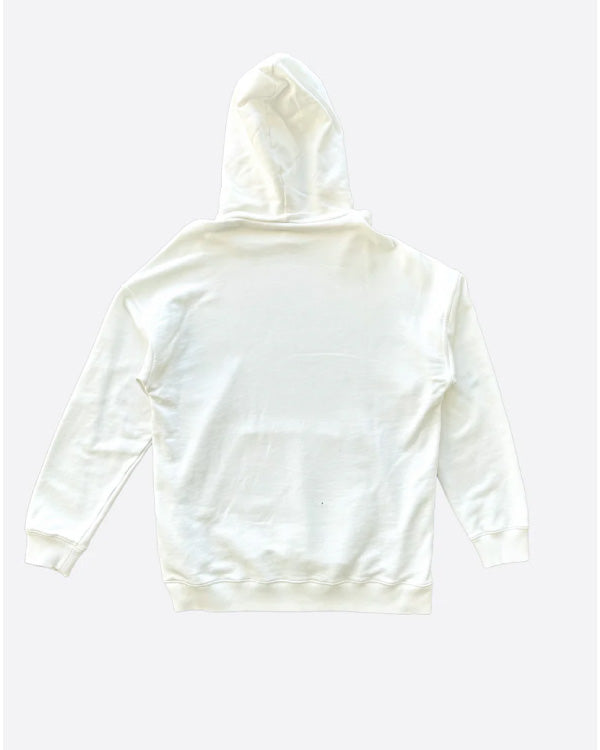 Givenchy White Paris 3 Avenue George V Logo Hoodie