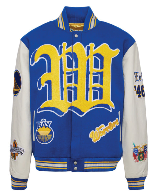 Golden State Warriors 7th Championship Leather Jacket