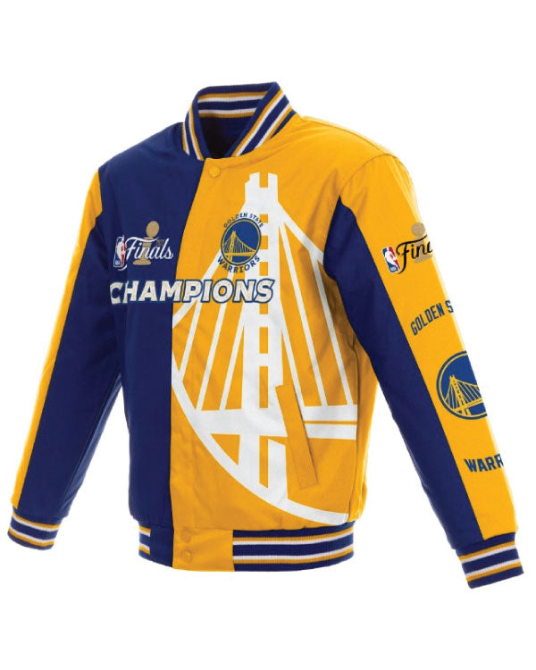 Golden State Warriors NBA Finals Champions Varsity Jacket