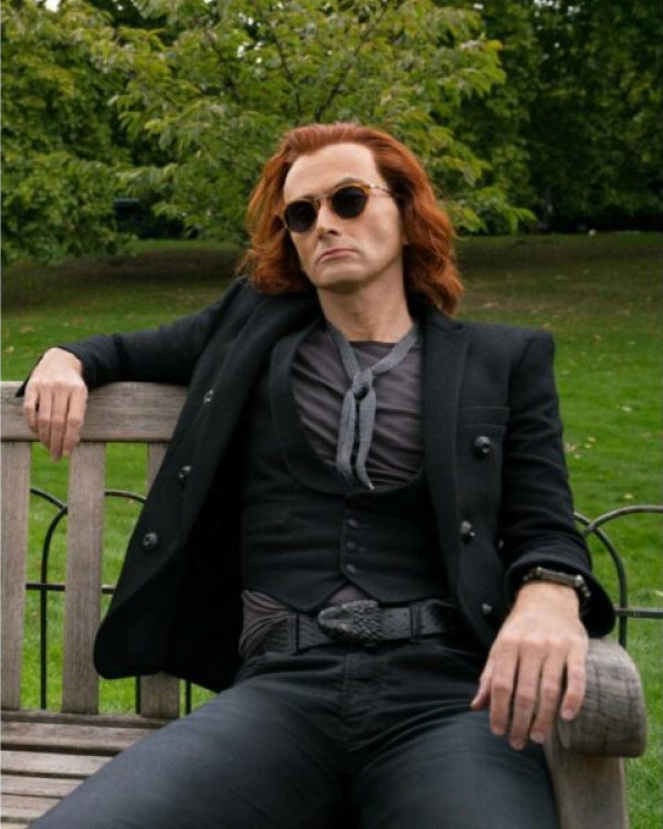 Good Omens Crowley Wool Jacket