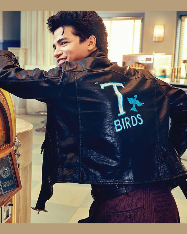 Grease Johnathan Nieves Leather Jacket