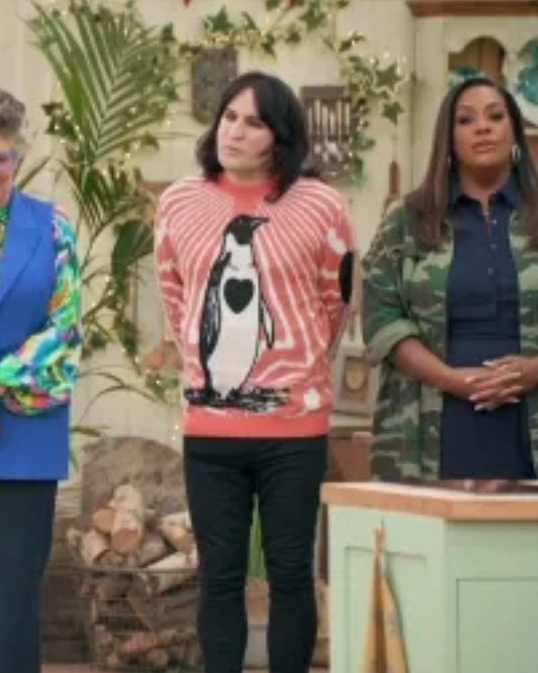 Great British Bake Off Noel Fielding Penguin Jumper