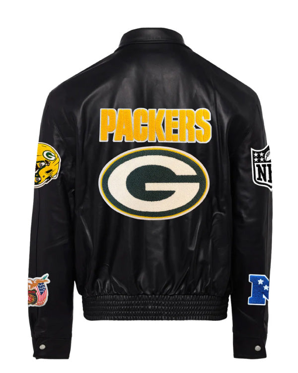 Green Bay Packers Full Leather Jacket