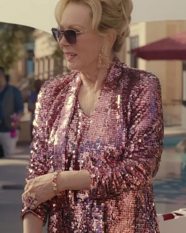 Hacks 2024 Jean Smart Sequined Evening Jacket