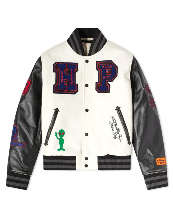 Heron Preston Hp Patches Varisty Jacket