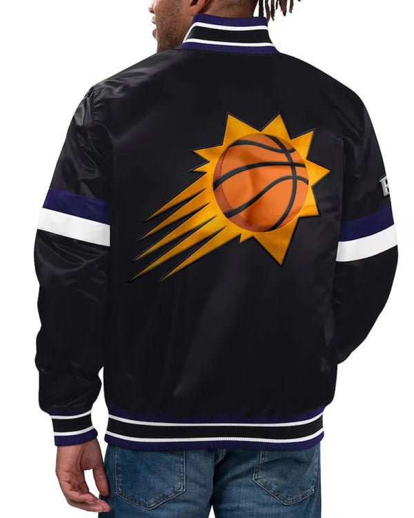 Home Game Phoenix Suns Black Jacket