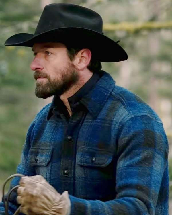 Ian Bohen Yellowstone Ryan Blue Jacket