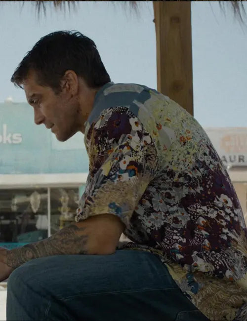 Jake Gyllenhaal Road House 2024 Floral and Paisley Shirt