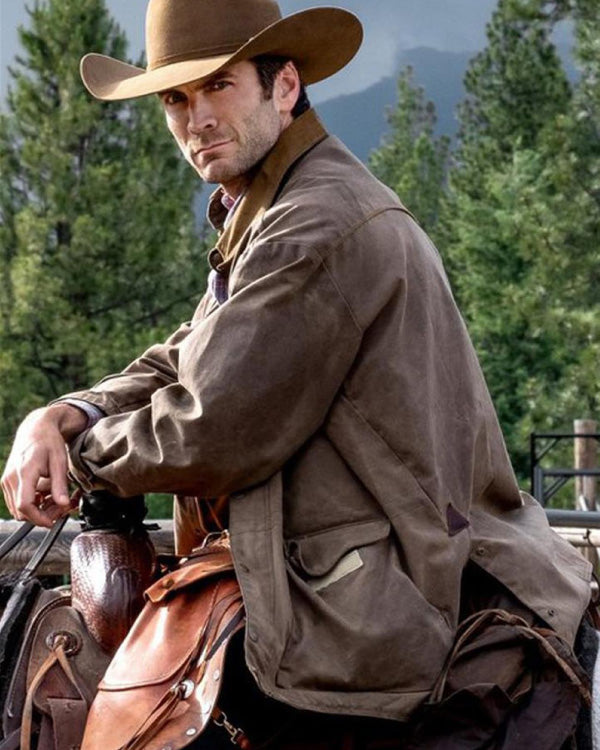 Jamie Dutton Yellowstone Leather Jacket